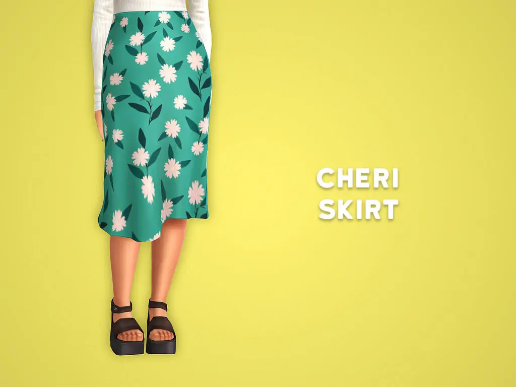 sims 4 cc skirt