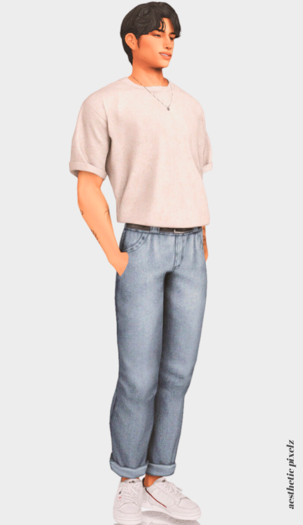 sims 4 male sim lookbook