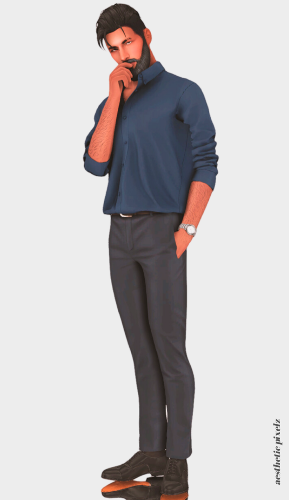 sims 4 male sim lookbook