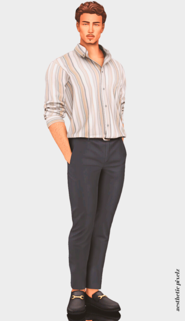 sims 4 male sim lookbook