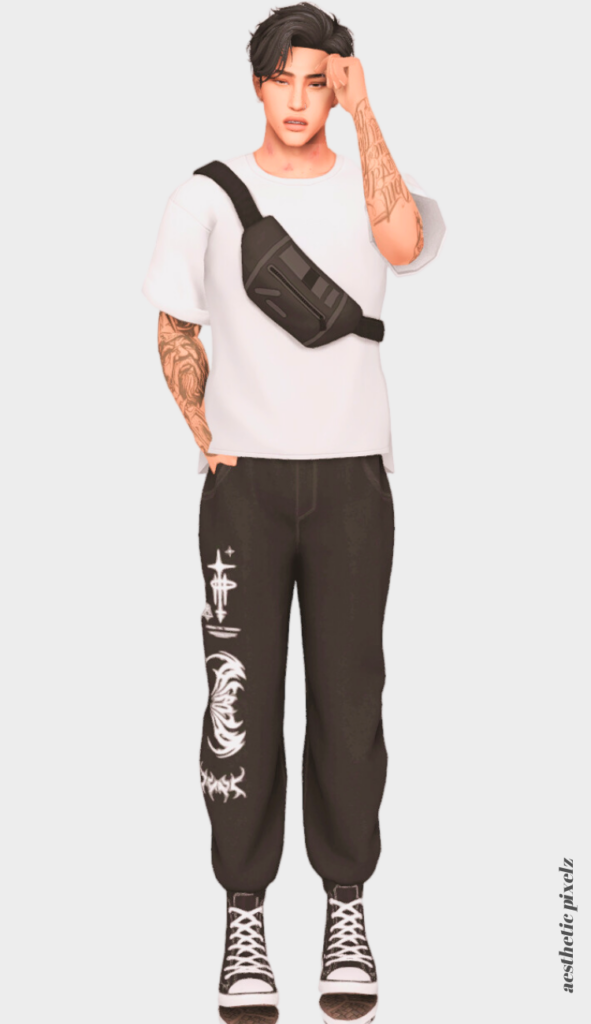 sims 4 male sim lookbook