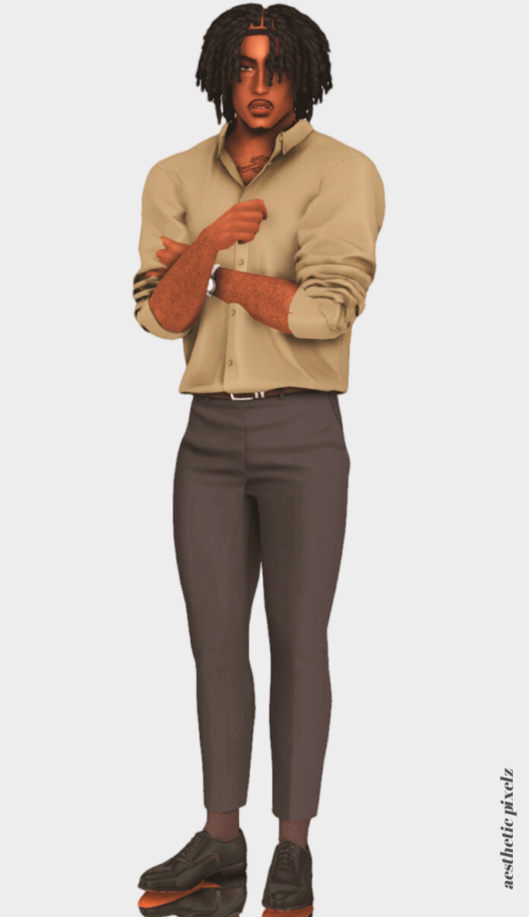 sims 4 male sim lookbook
