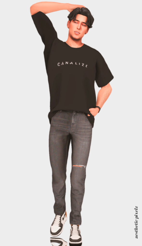 sims 4 male sim lookbook