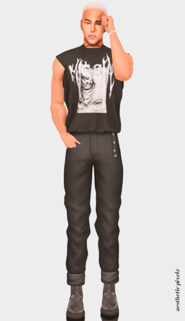 sims 4 male sim lookbook