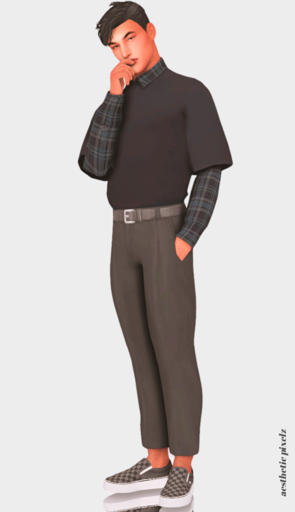 sims 4 male sim lookbook