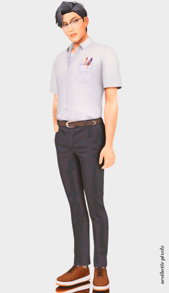 sims 4 male sim lookbook