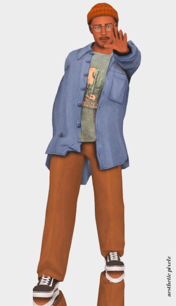 sims 4 male sim lookbook