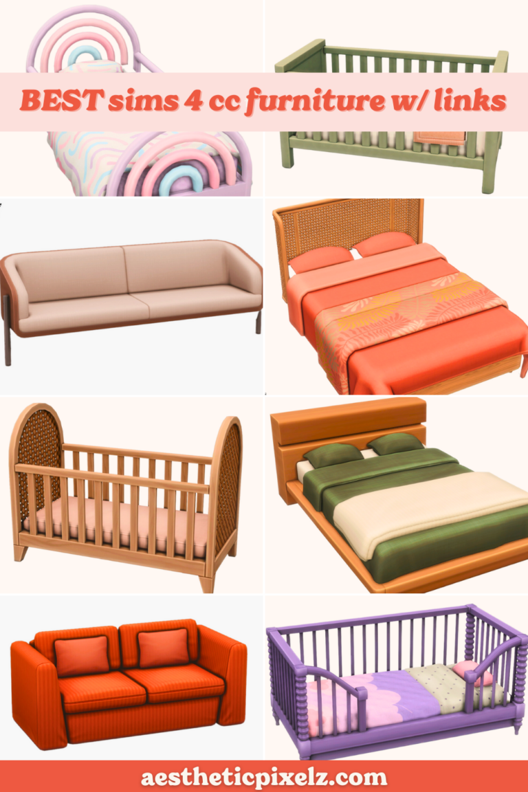 sims 4 cc furniture lookbooks