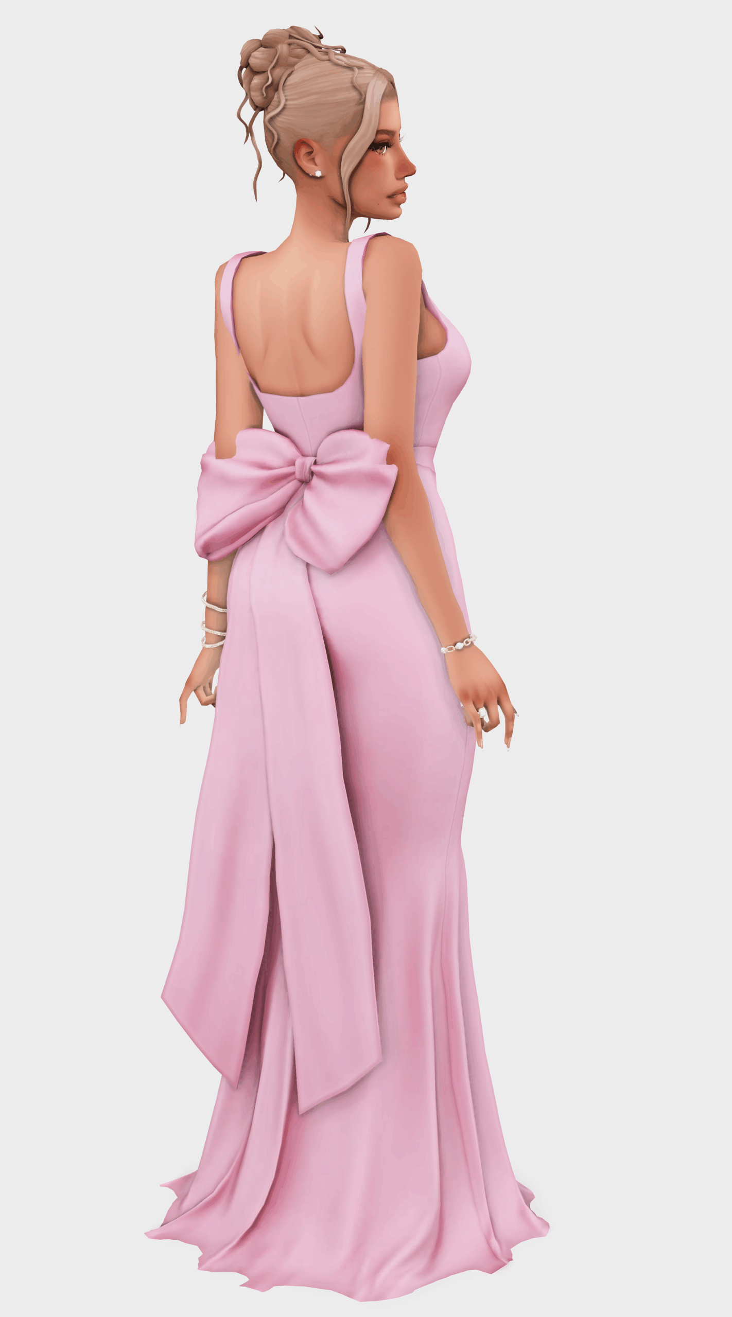 sims 4 long prom dress cc