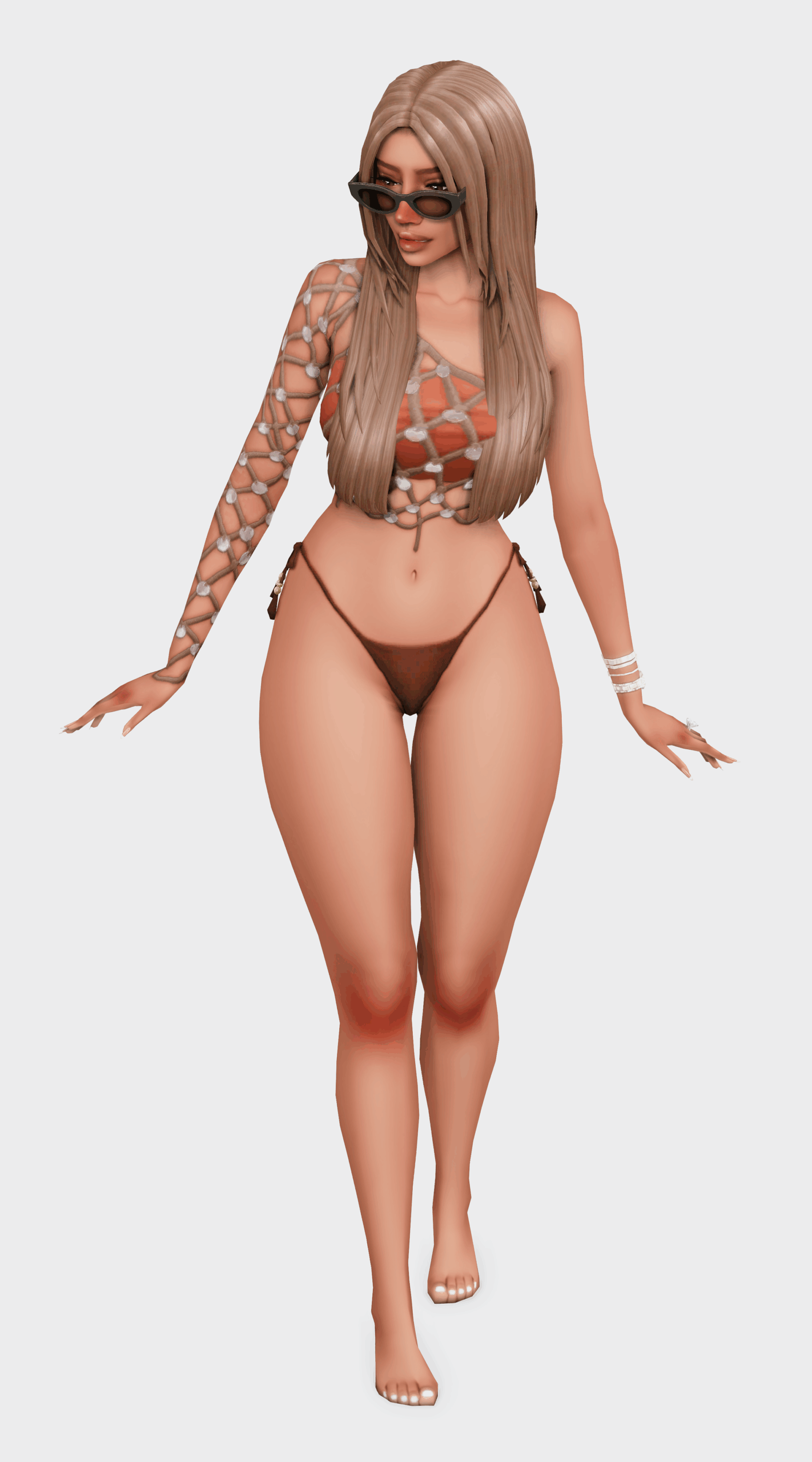 sims 4 aesthetic summer clothes cc lookbook