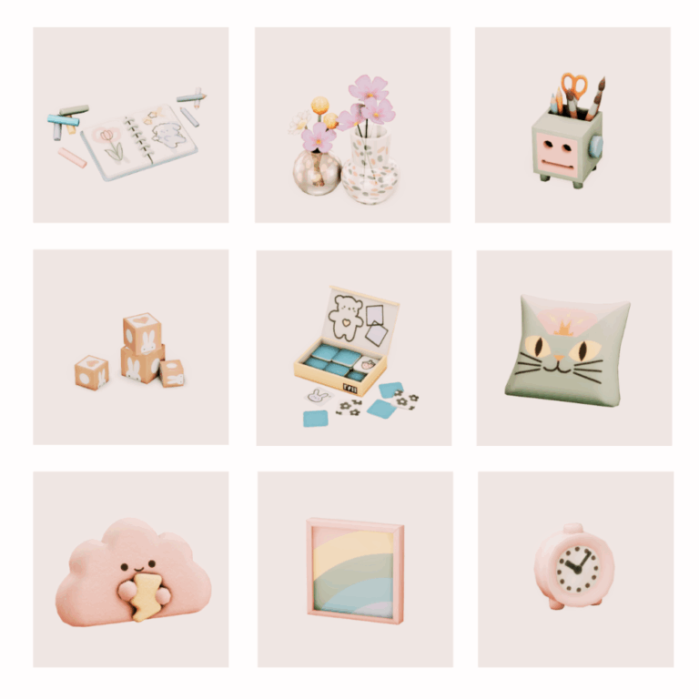 sims 4 toddler room cc finds lookbook