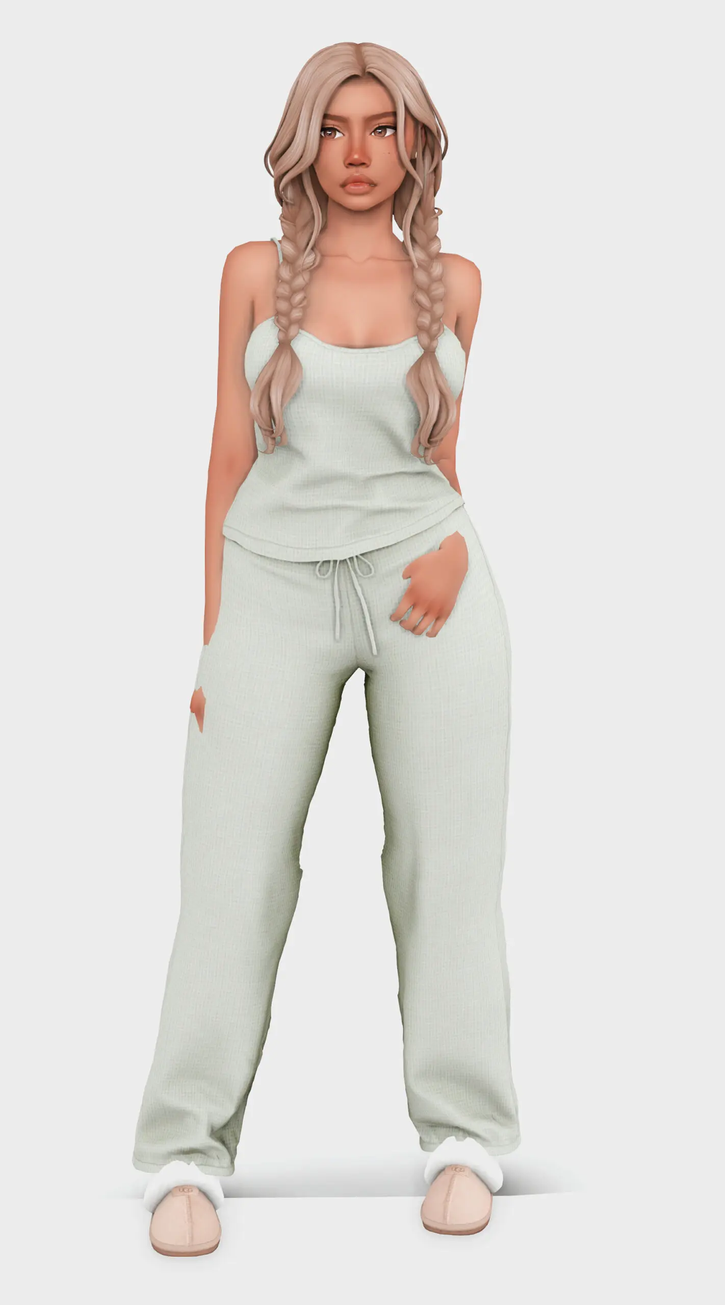 sims 4 pajamas cc lookbook