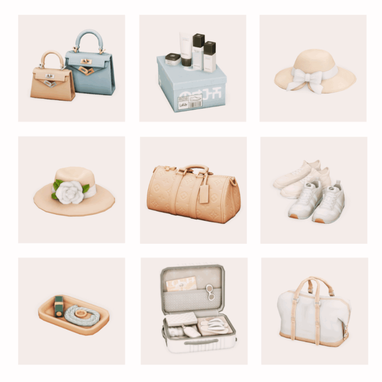 sims 4 closet cc finds clutter lookbook