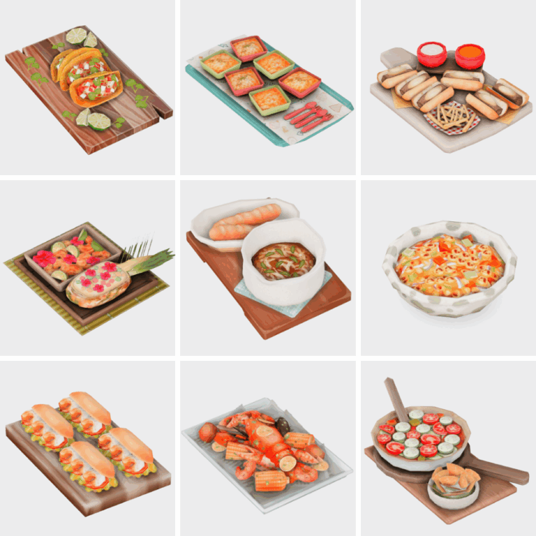 sims 4 food cc finds