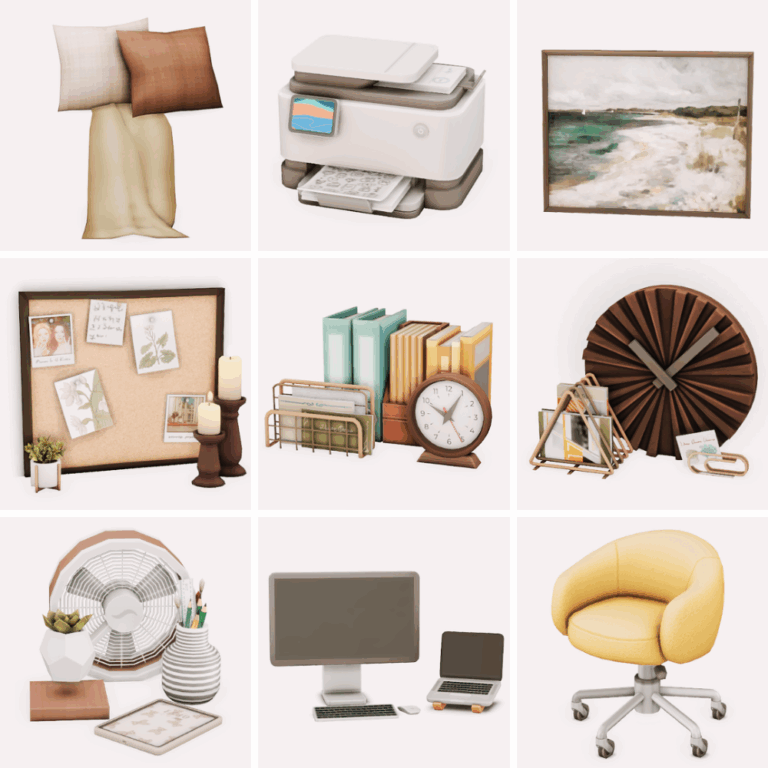 sims 4 office cc finds