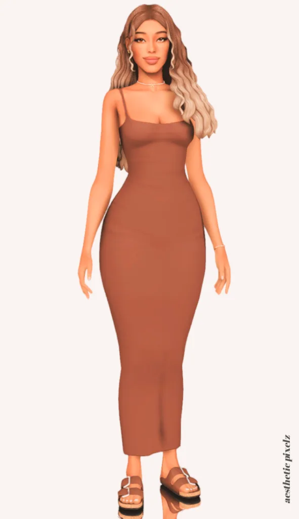 sims 4 female sim lookbook