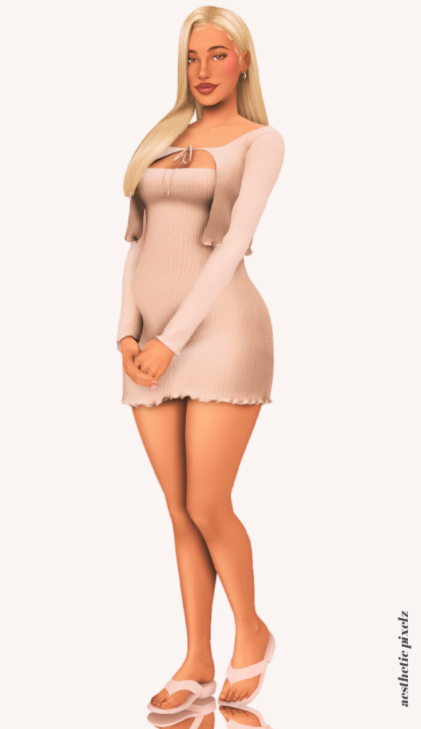 sims 4 female sim lookbook