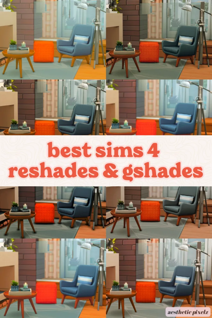 best sims 4 reshade and sims 4 gshade presets