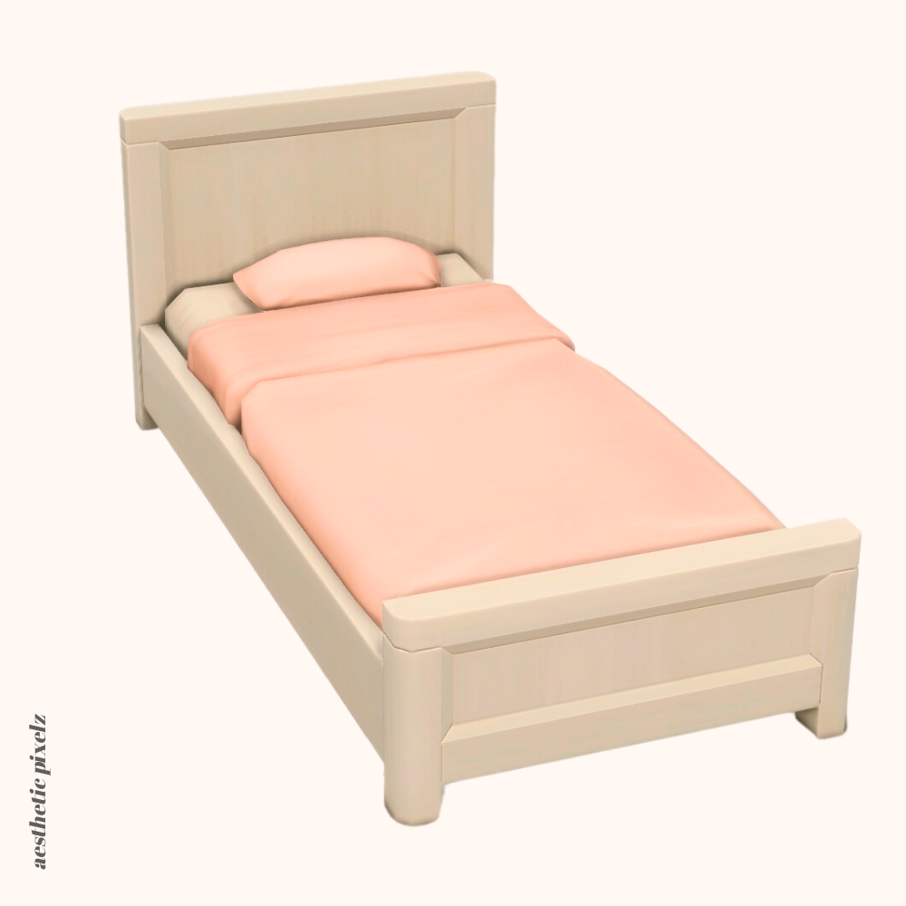 a sims 4 custom content toddler bed