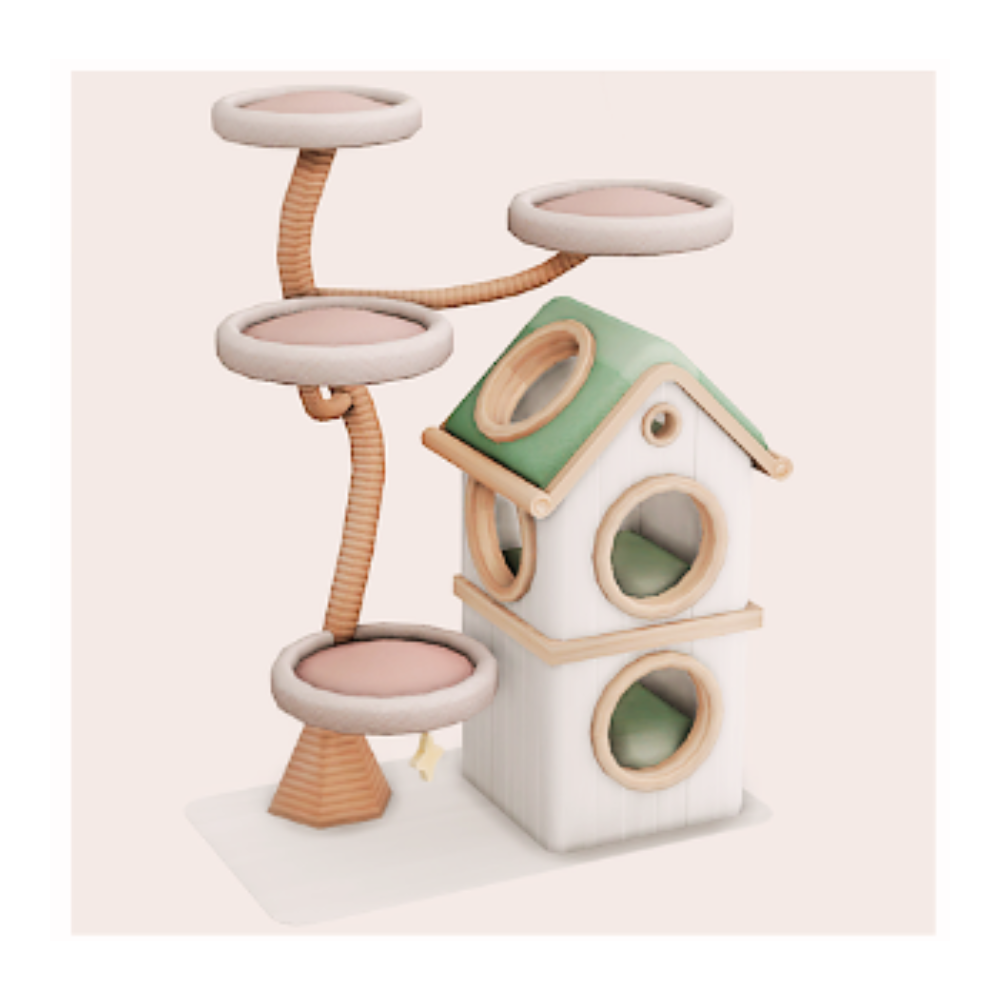 sims 4 cat cc finds - cat tree