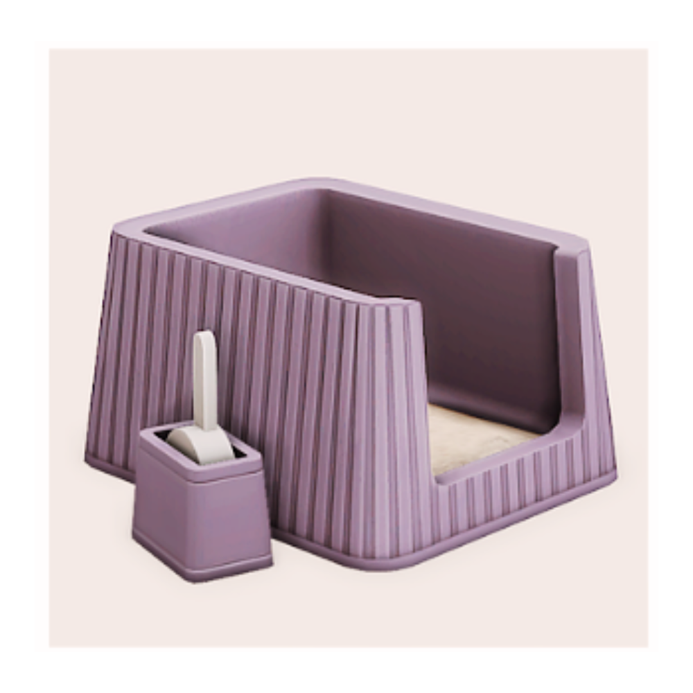 sims 4 cat cc finds - litter box