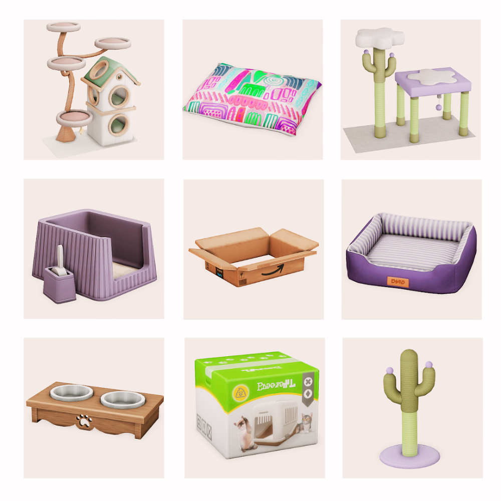 sims 4 cat cc finds