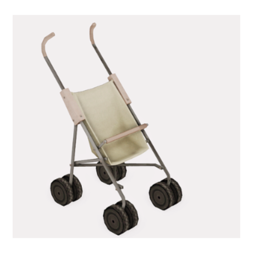 sims 4 custom content stroller