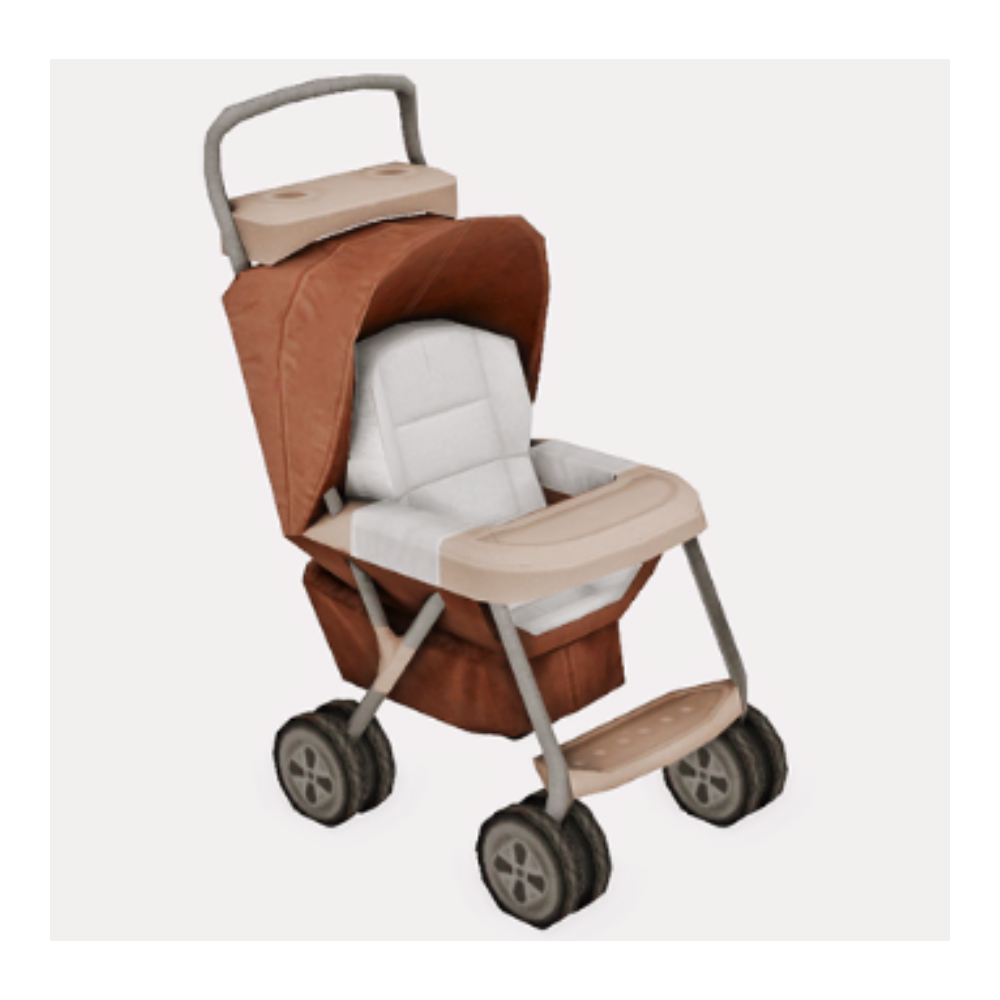 sims 4 custom content stroller