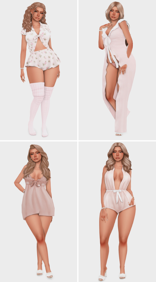 sims 4 lingerie cc lookbook