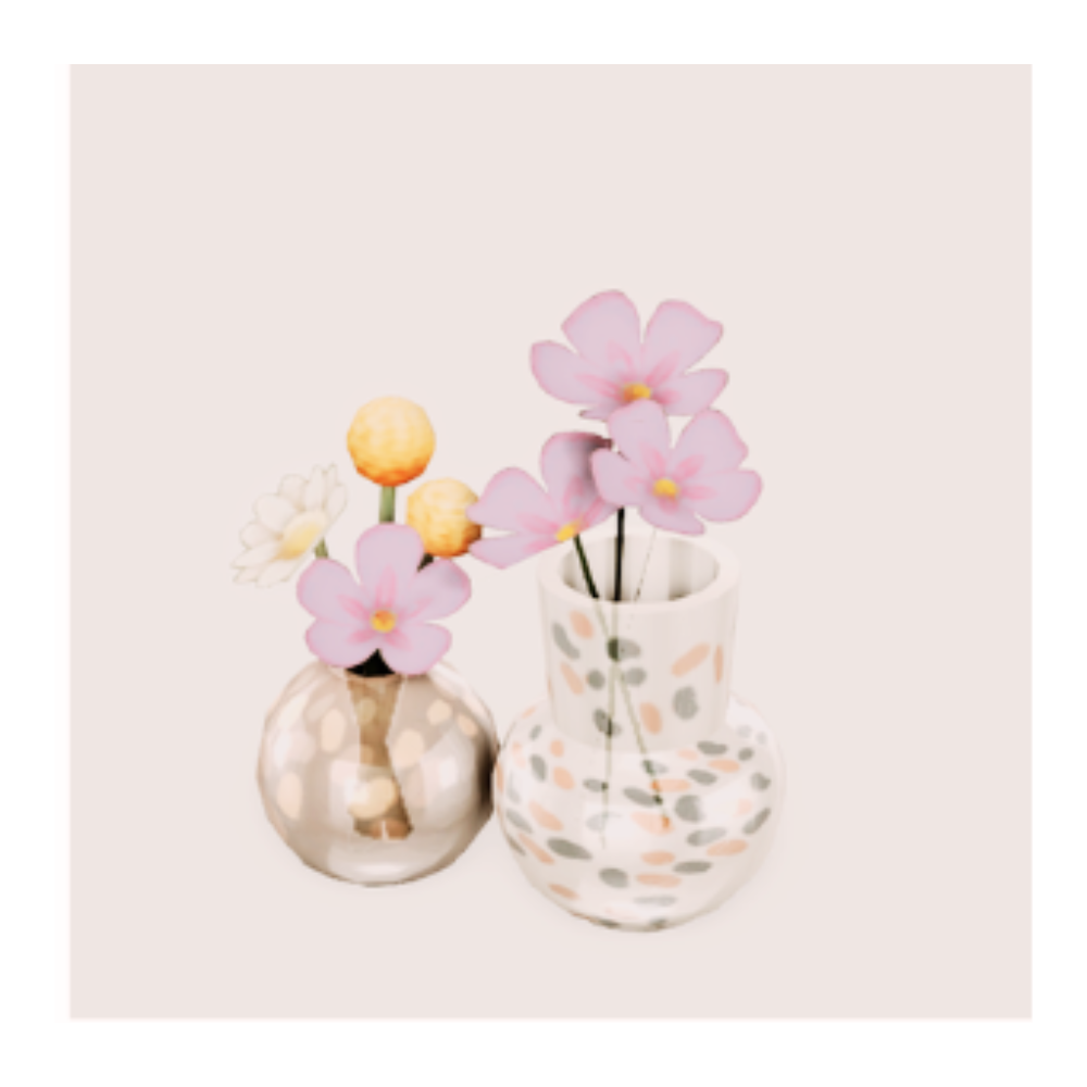 sims 4 toddler cc flowers