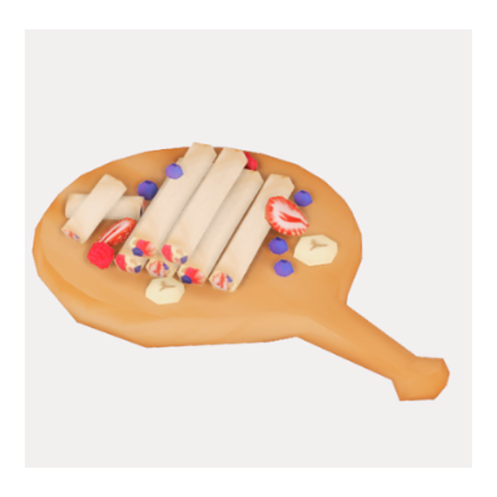 fruit crepes sims 4 food cc recipe mod