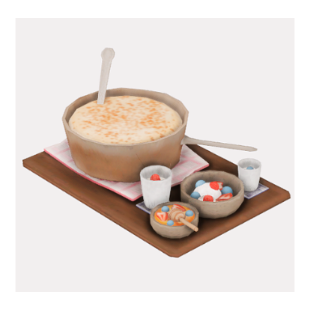berry oatmeal sims 4 food cc recipe mod