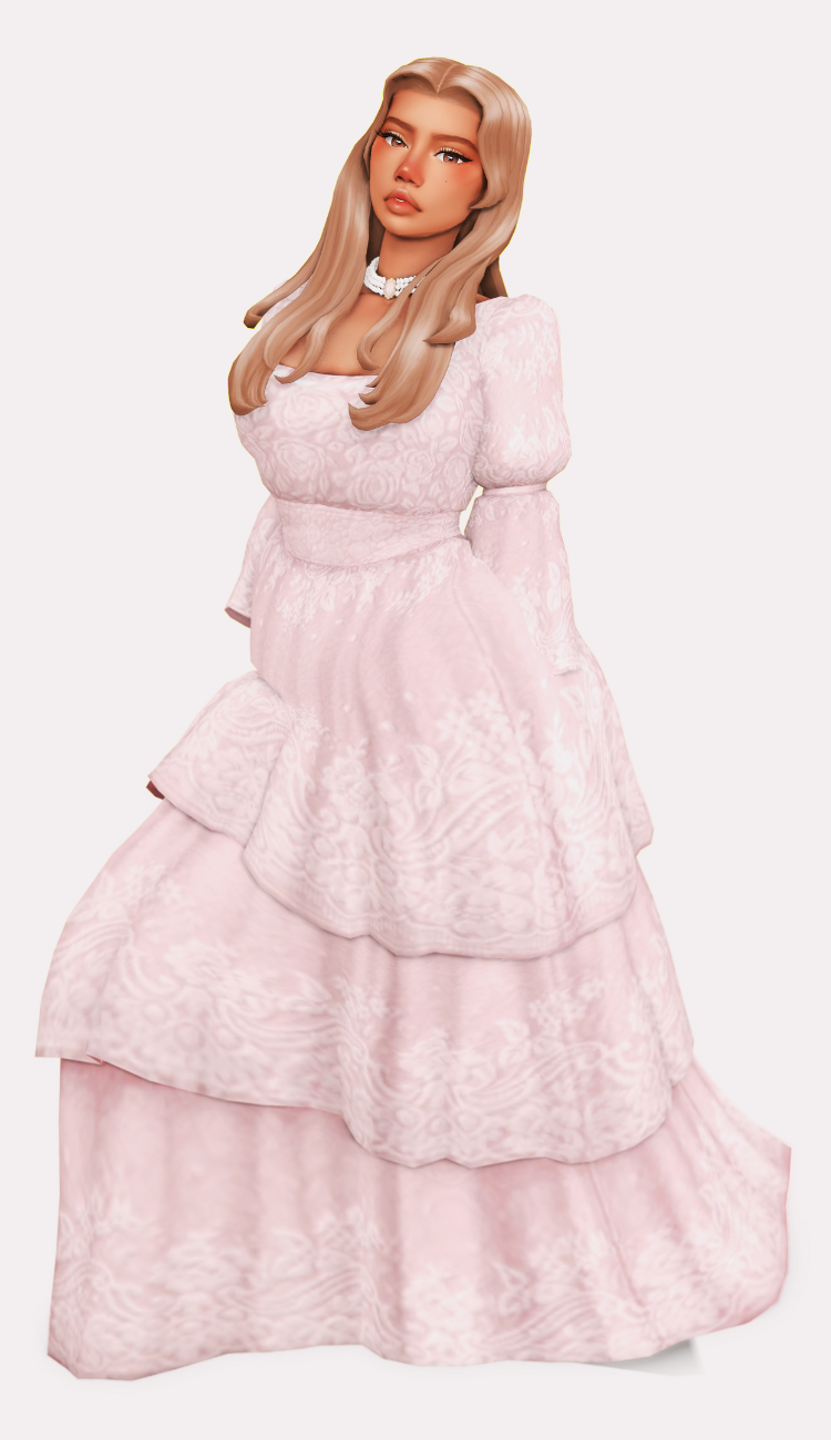 sims 4 princess cc dress lookbook