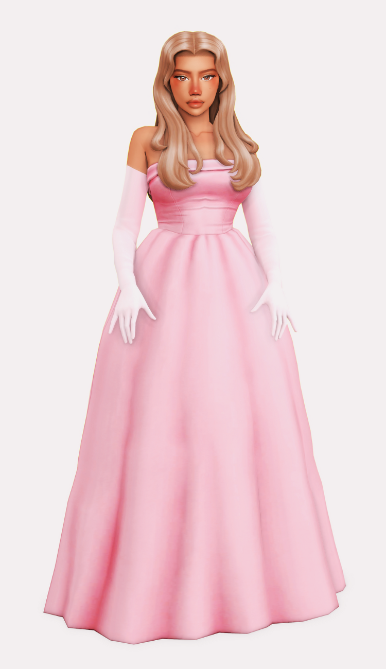 sims 4 princess cc dress lookbook