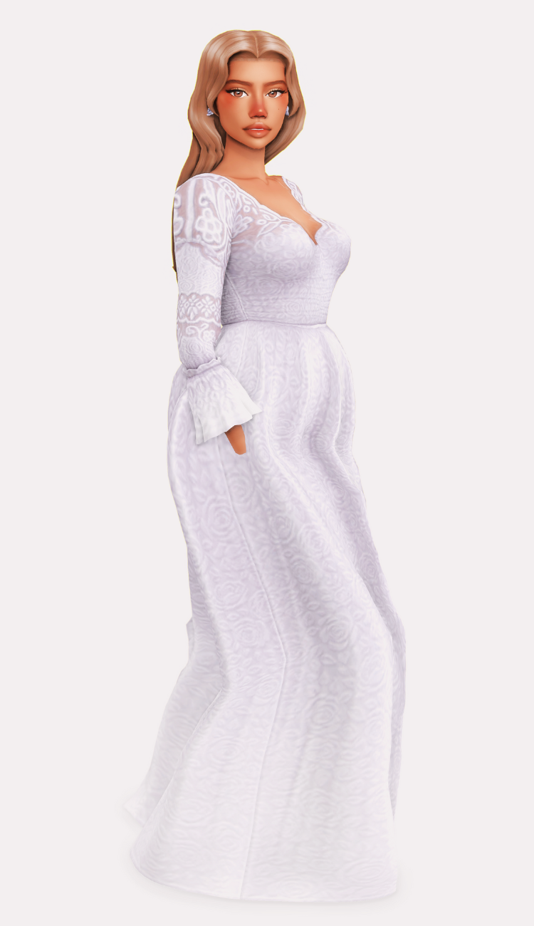sims 4 princess cc dress lookbook