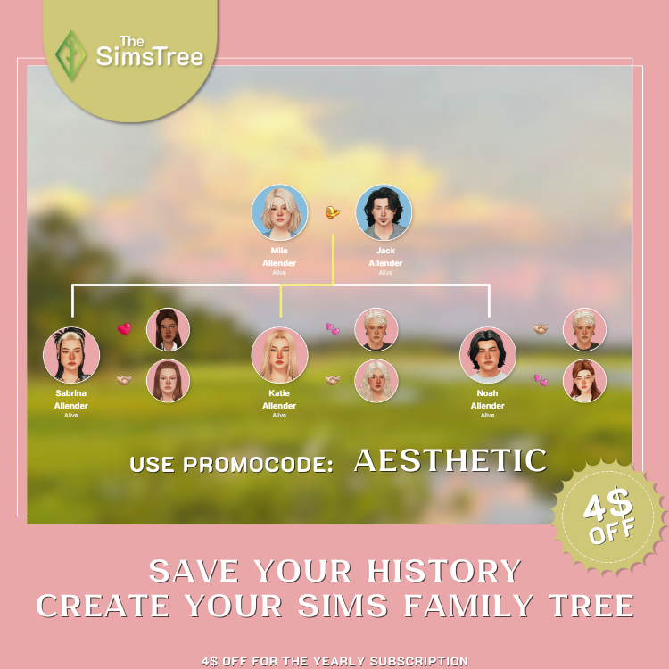 the sims family tree